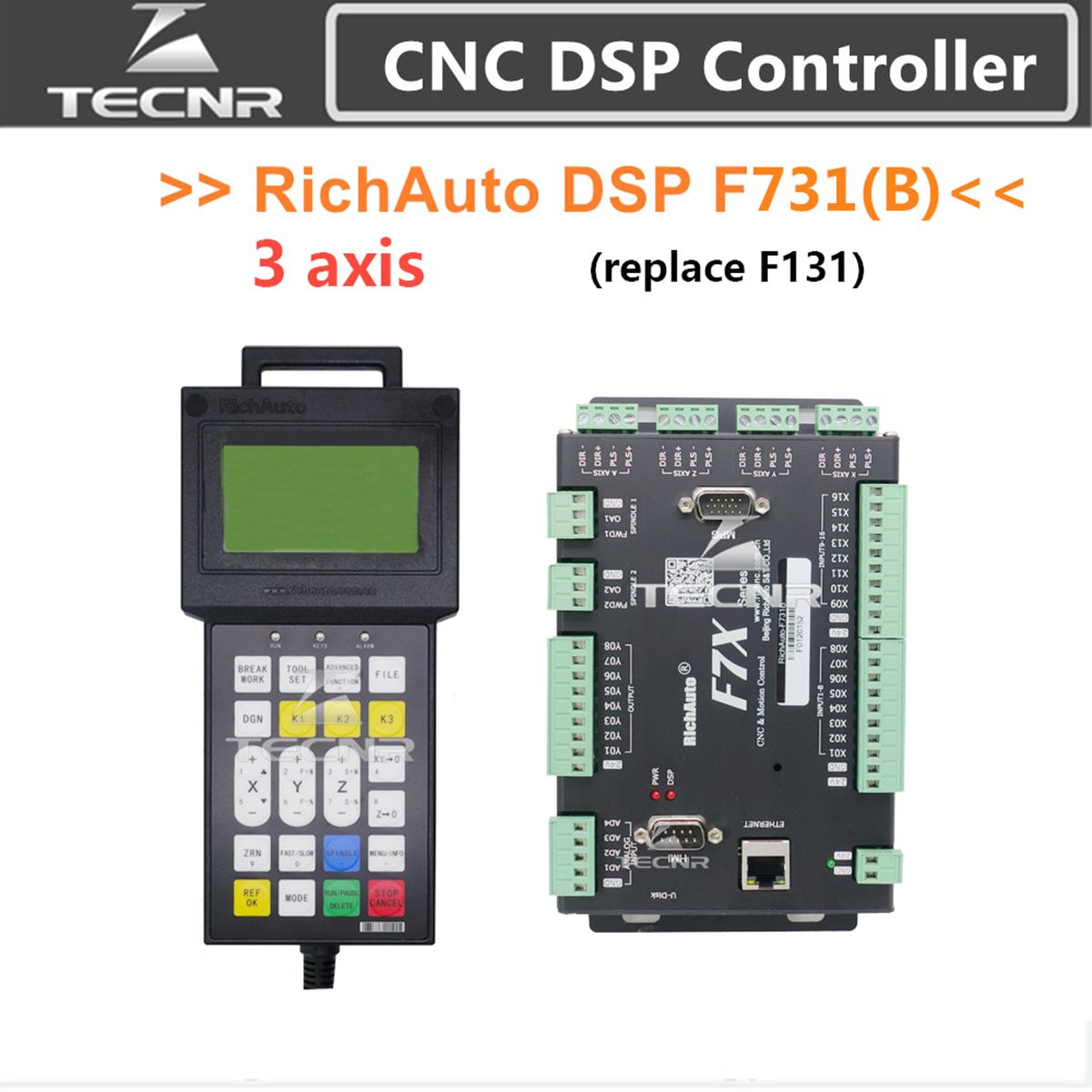 RichAuto DSP F731 3 Axis Motio - Richauto A11 Dsp Controller 3 Axis recension och pris