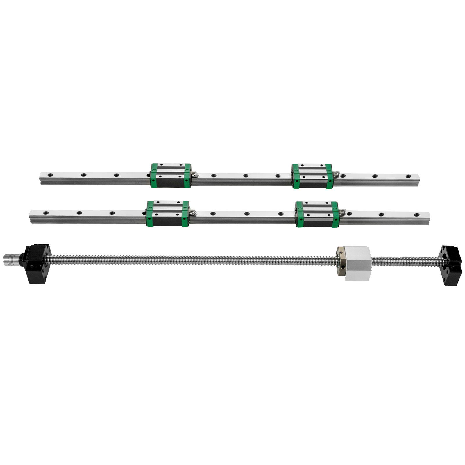 Linear Guide Rail, 2PCS HGR20- - Hgr20 Linear Guide Rail Ballscrew Set recension och pris